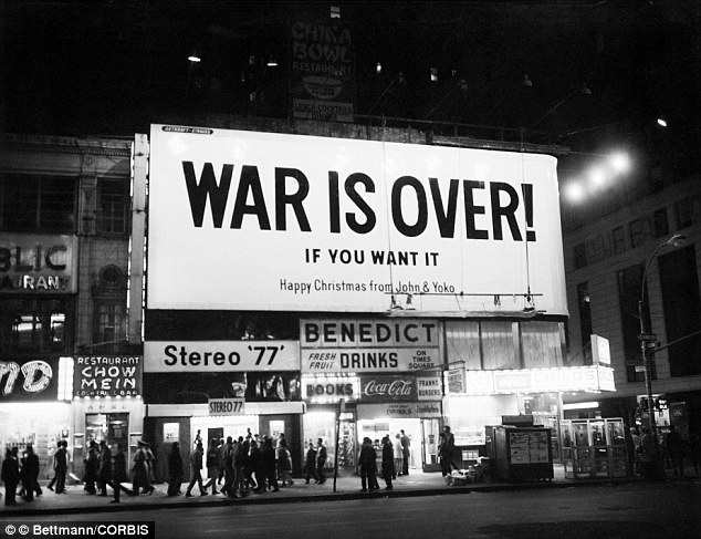 War is over if you want it