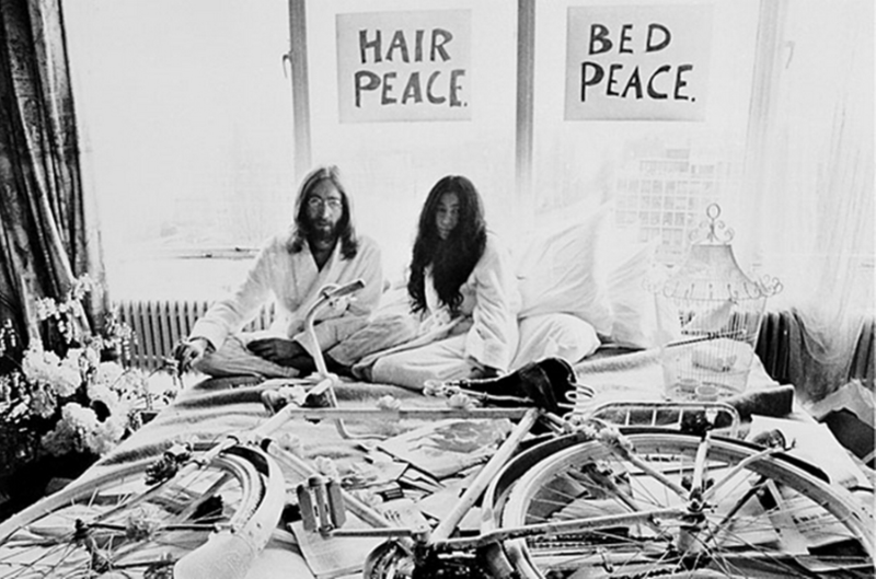 Hair peace. Bed peace.