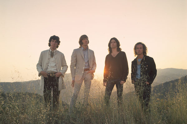 The Doors на фотосессии для обложки альбома Waiting For The sun